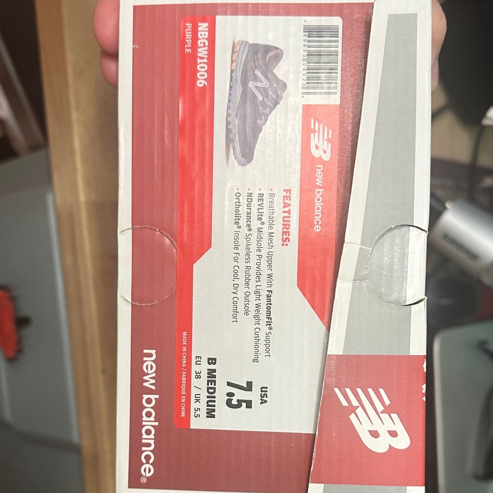 New Balance Purple Spikeless Golf Shoes